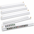 MAJLUX Wooden Mahjong Racks & Pushers — White, 21″