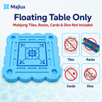 MAJLUX Aqua Mahjong Floating Game Table — 39″