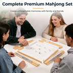 MAJLUX Classic American Mahjong Set — Natural