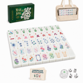 MAJLUX Botanical Melamine American Mahjong Tile Set — 30 mm