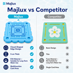 MAJLUX Aqua Mahjong Floating Game Table — 31.5″