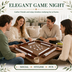MAJLUX Botanical Melamine American Mahjong Tile Set — 30 mm