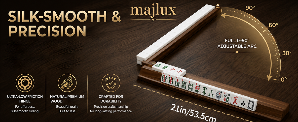 MjiangUS Mahjong rack set product overview